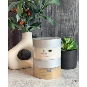 Predire Paris - Coconut & Shea Body Buttter / Almond Vanilla Seas Salt Scrub Set